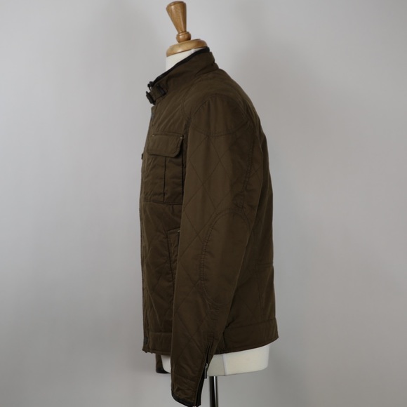 Massimo Dutti Lightweight Quilted Moto Jacket - Picture 5 of 8